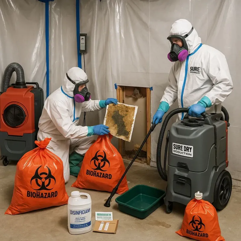 Contaminated Water Handling Protocols process in Lancaster, TX