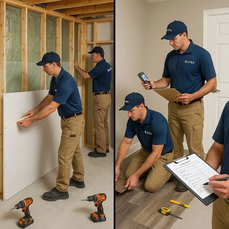 Repairs and Reconstruction process in Lancaster, TX