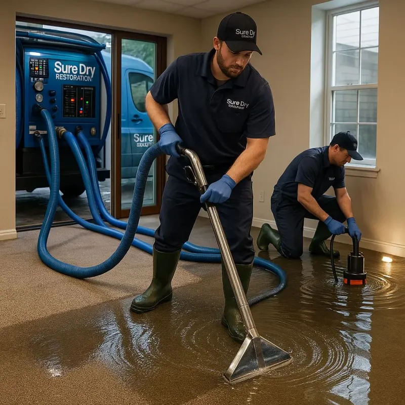 Water Extraction and Removal process in Lancaster, TX